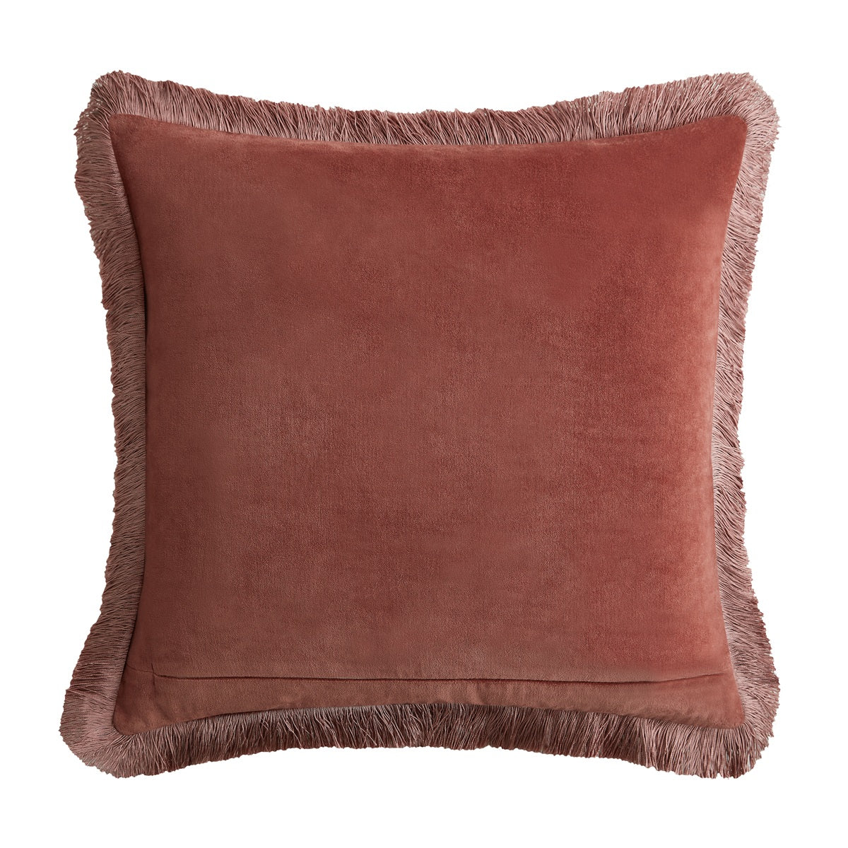 William Morris at Home Marigold Brick Pink 50cm x 50cm Microfibre Filled Cushion
