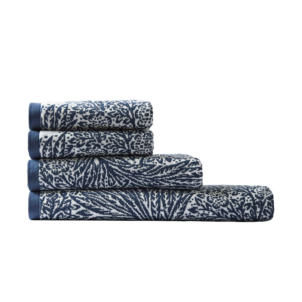 William Morris at Home Marigold 100% Cotton 580gsm Towels
