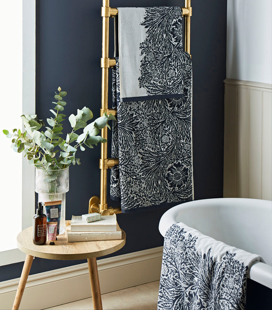 William Morris at Home Marigold 100% Cotton 580gsm Towels