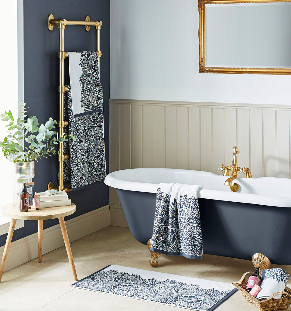 William Morris at Home Marigold 100% Cotton 580gsm Towels