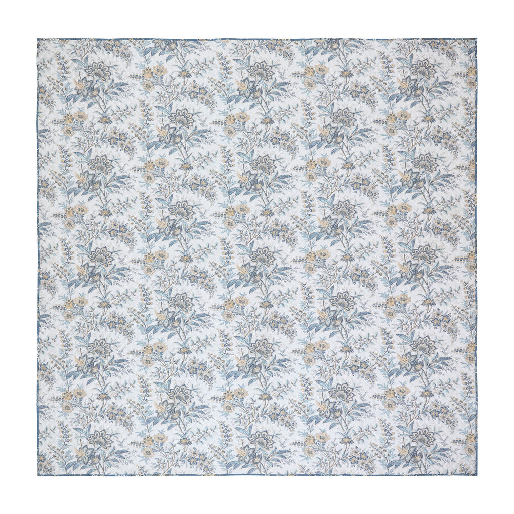 Laura Ashley Marlbrook Seaspray 235cm x 235cm Quilted Throw