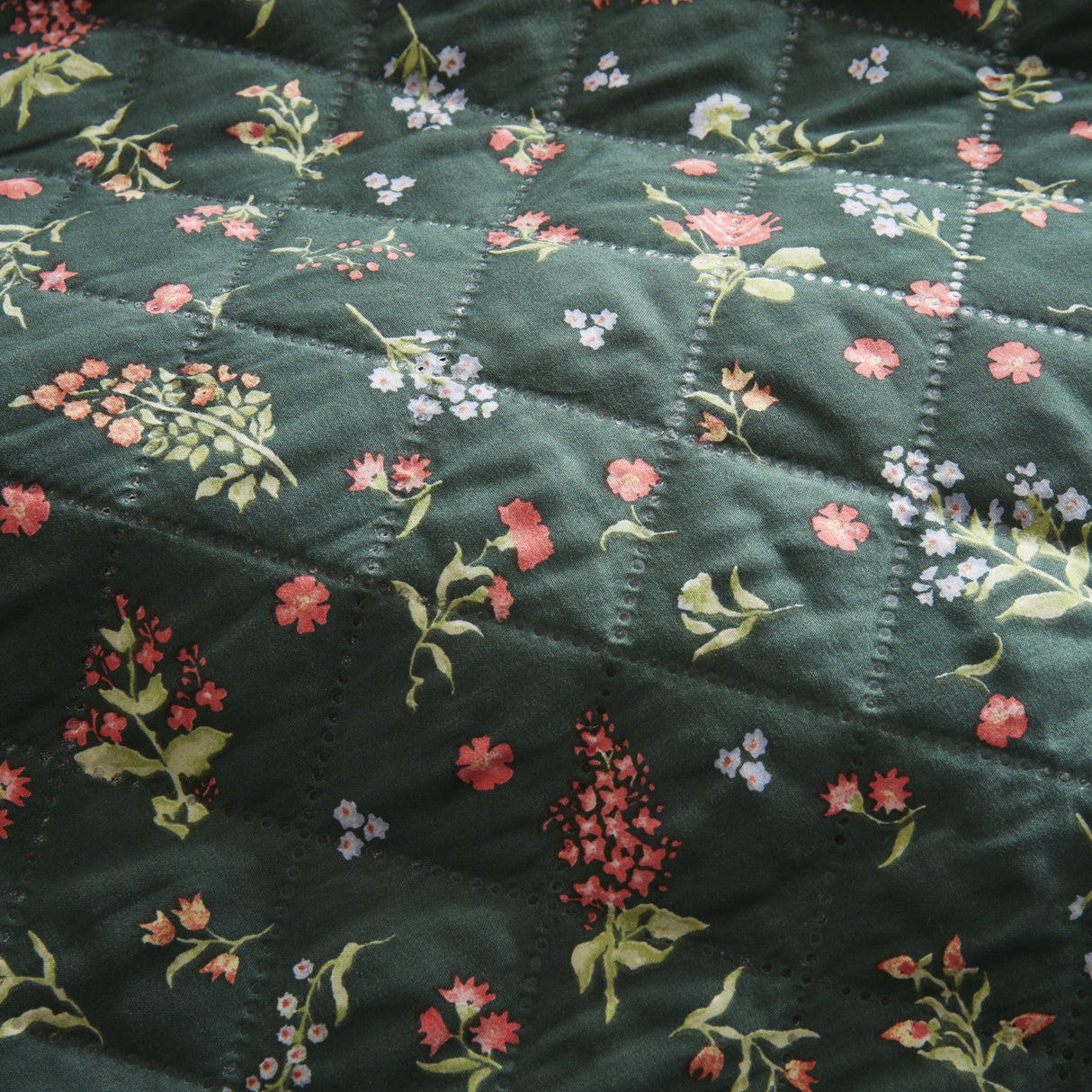 Fusion Bedding Nelly Green Duvet Set