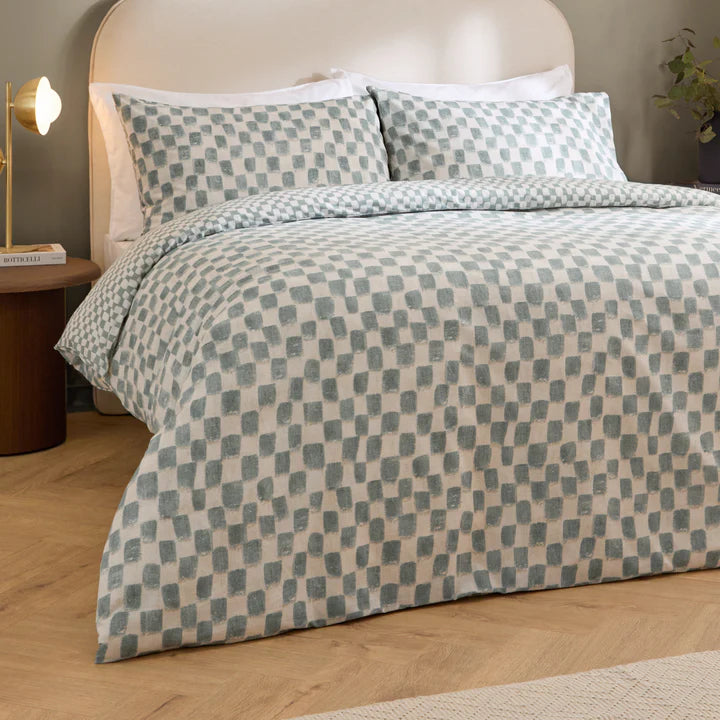 Hoem Nyhavn Checkerboard Duvet Set