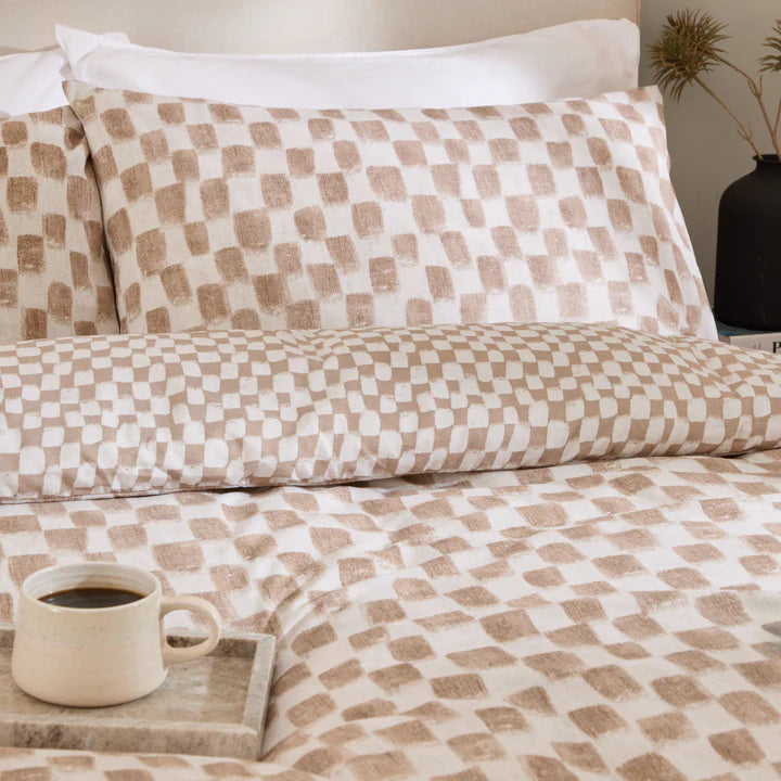Hoem Nyhavn Checkerboard Duvet Set