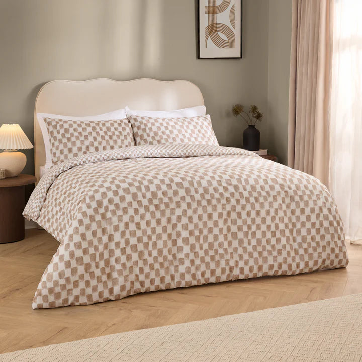 Hoem Nyhavn Checkerboard Duvet Set