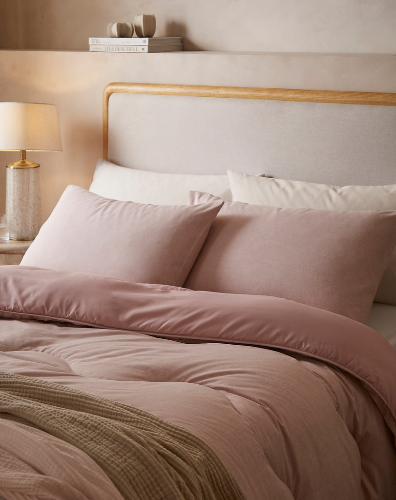 The Fine Bedding Company Night Lark Soft Weave Coverless Duvet Set