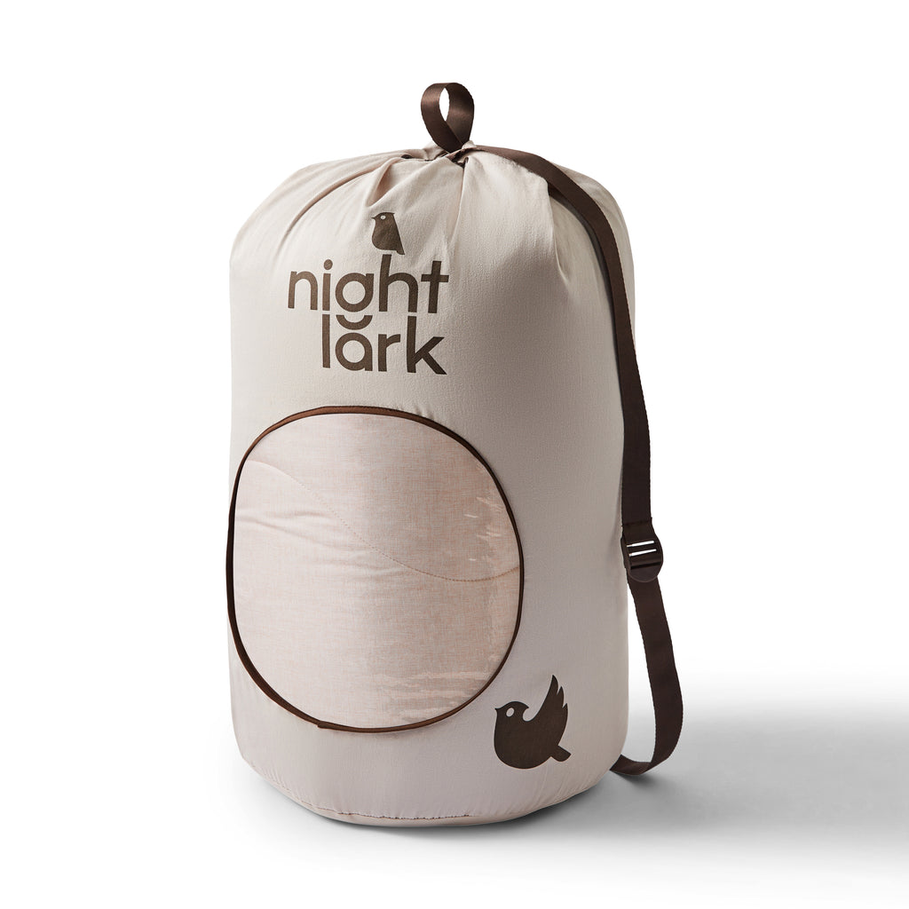 The Fine Bedding Company Night Lark Soft Weave Coverless Duvet Set