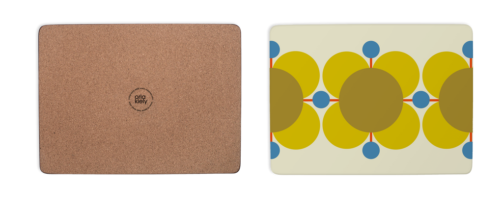 Orla Kiely Atomic Flower SO6 CB Placemats