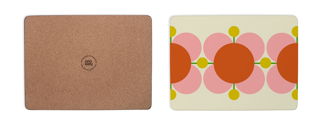 Orla Kiely Atomic Flower SO6 CB Placemats