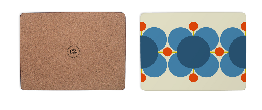 Orla Kiely Atomic Flower SO6 CB Placemats