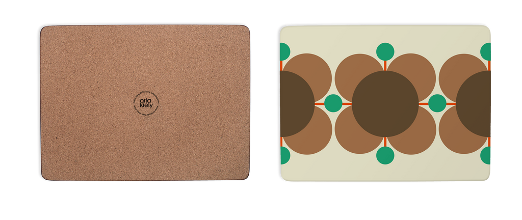 Orla Kiely Atomic Flower SO6 CB Placemats