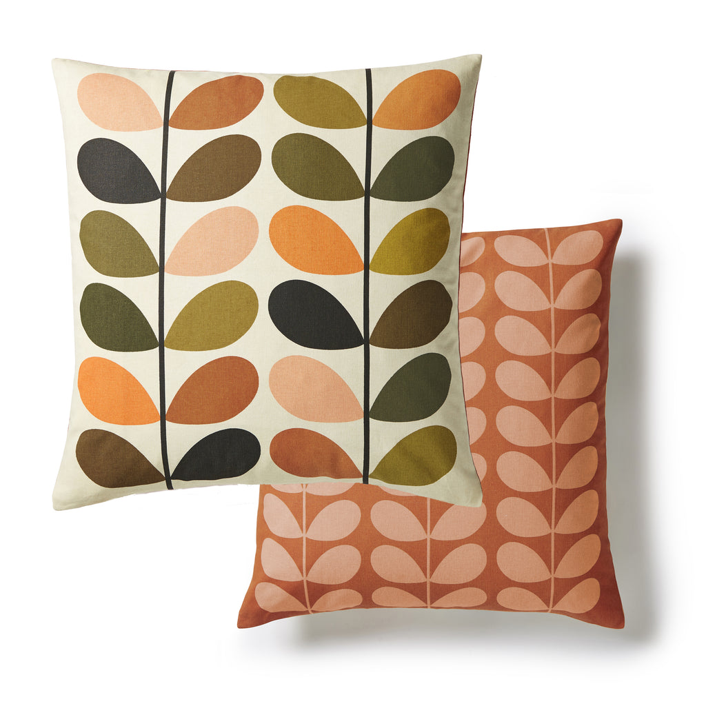 Orla Kiely Multi Stem Auburn 50cm x 50cm Feather Filled Cushion