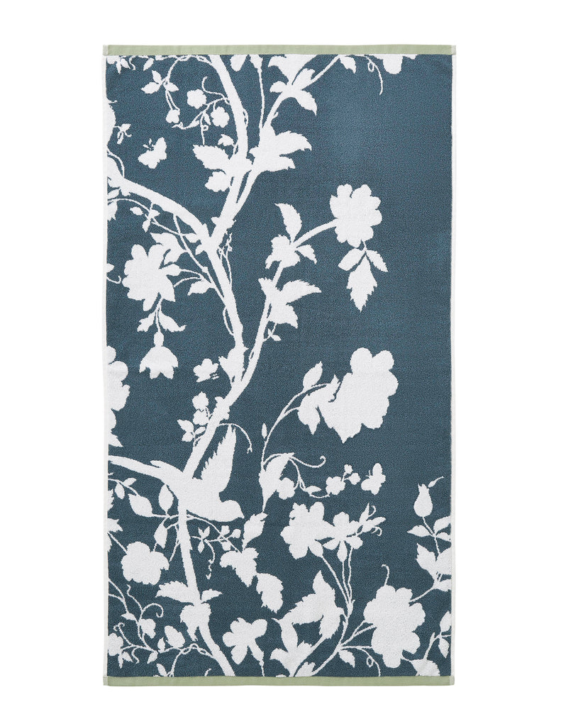 Laura Ashley Oriental Garden 100% Cotton 580gsm Towels