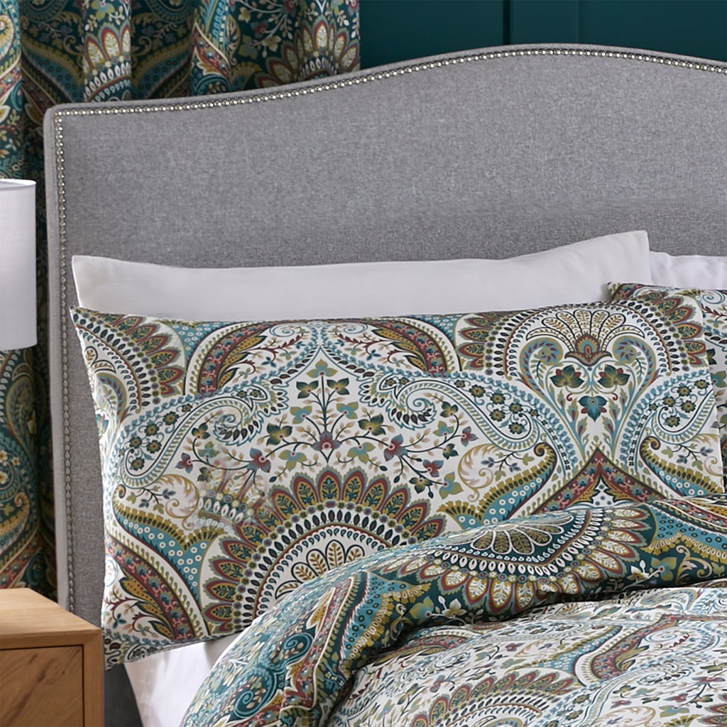 Dreams n Drapes Palais Teal Duvet Set