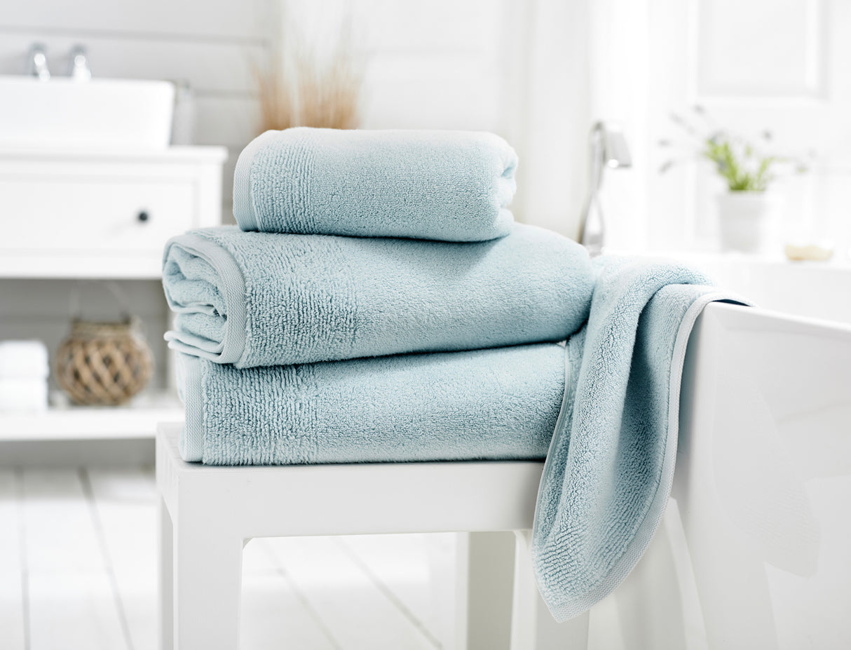 Deyongs Palazzo 800gsm Zerotwist 100% Cotton 800gsm Blue Towels