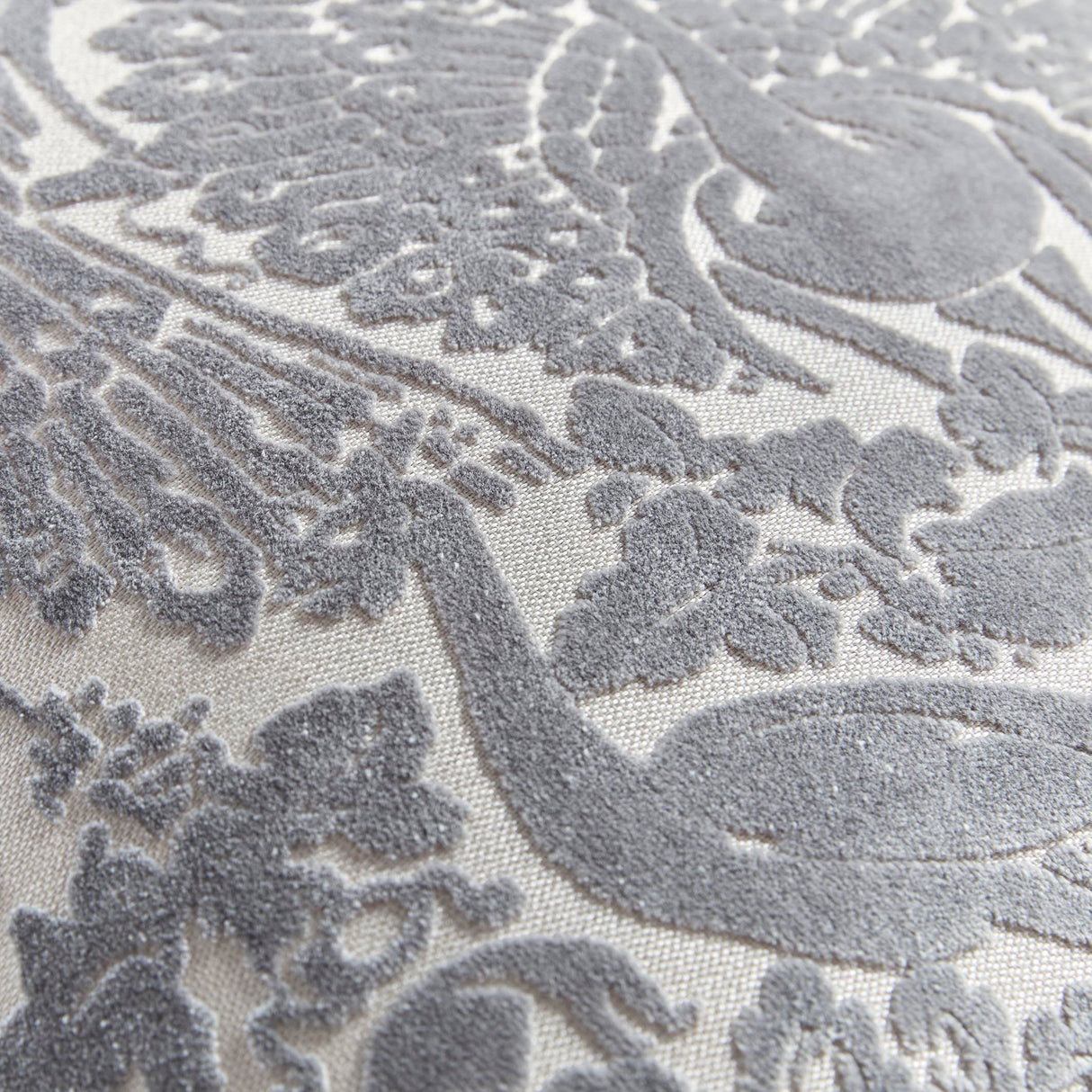 Laura Ashley Peacock Damask 50cm x 50cm Microfibre Filled Cushion