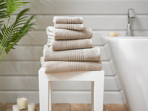 Deyongs Quik Dry Zero Twist Stone 100% Cotton 450gsm Towels