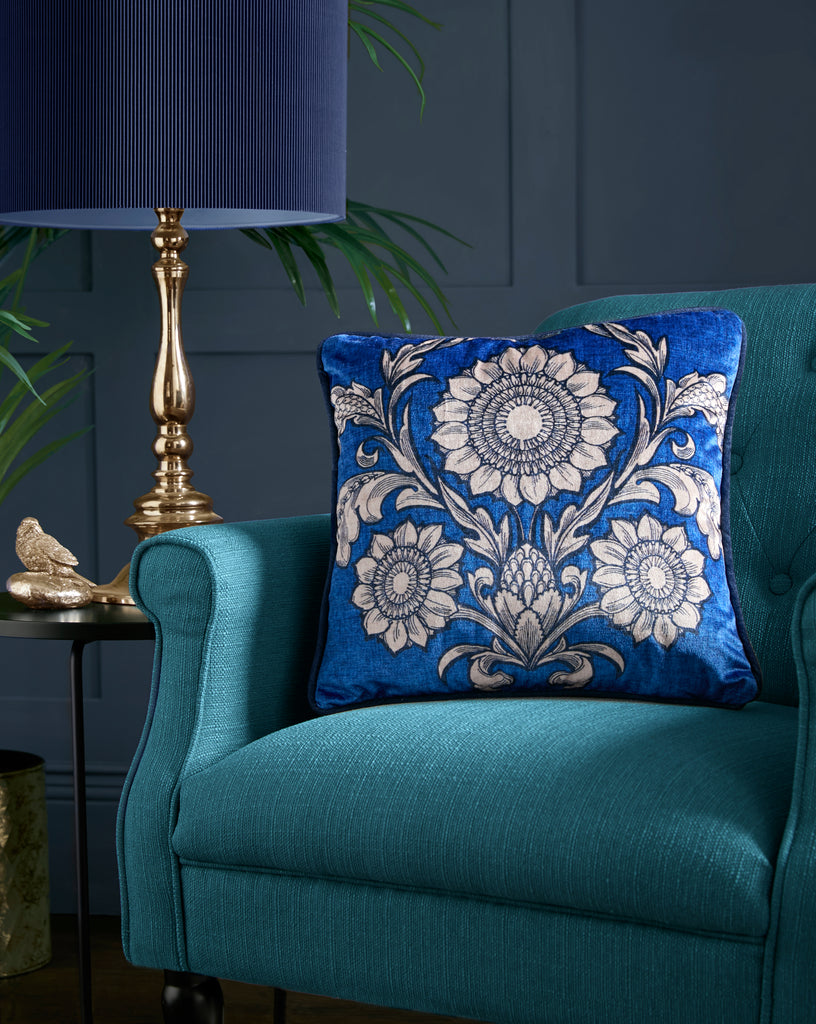 Laurence Llewelyn Bowen Romilly 43cm x 43cm Polyester Filled Cushion