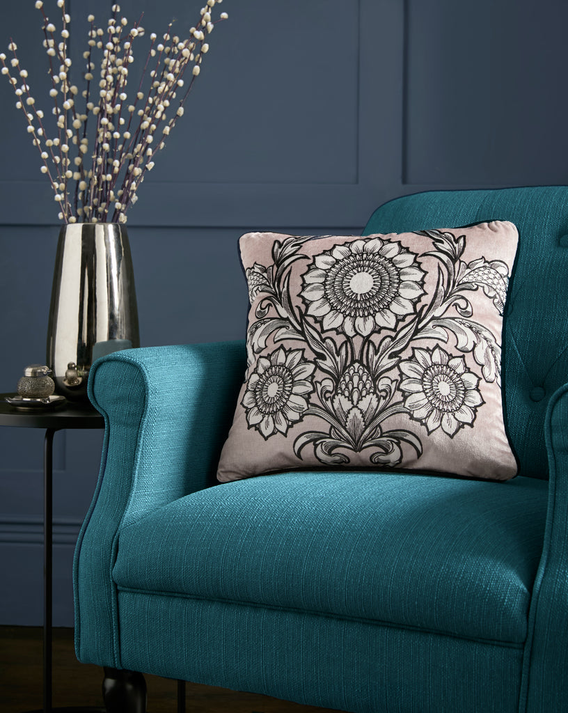 Laurence Llewelyn Bowen Romilly 43cm x 43cm Polyester Filled Cushion