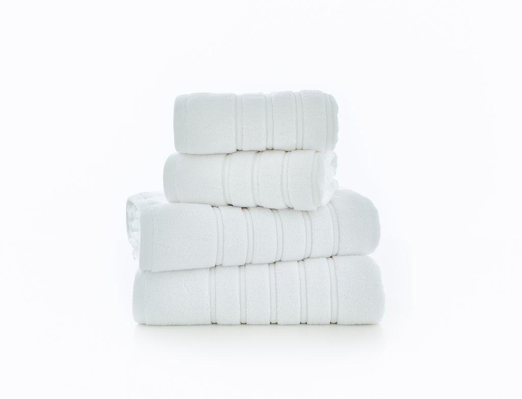 The Lyndon Company Rainham 100% Cotton 600gsm White Towels