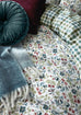 Laura Ashley Rosa Sancta Newport Blue 100% Brushed Cotton Duvet Set
