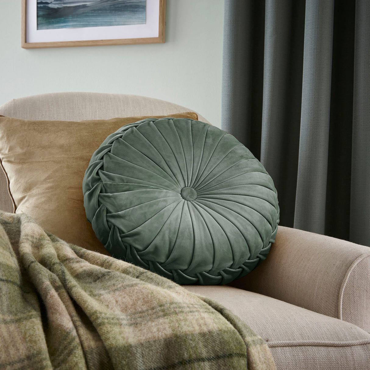 Laura Ashley Rosanna 35cm x 14cm Polyester Filled Cushion