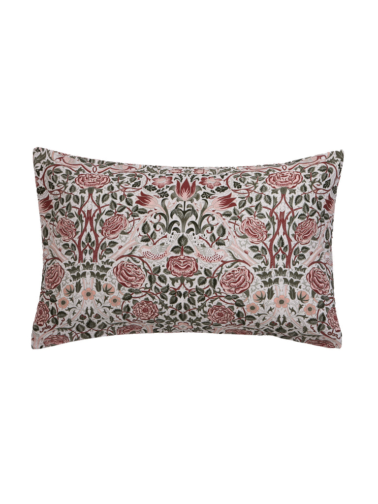 William Morris at Home Rose Brick Pink-Sage Duvet Set