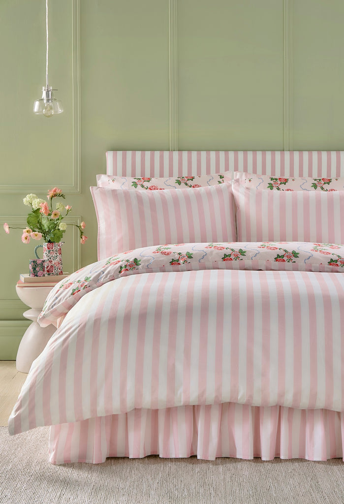 Cath Kidston Rose Flutter Pink Duvet Set