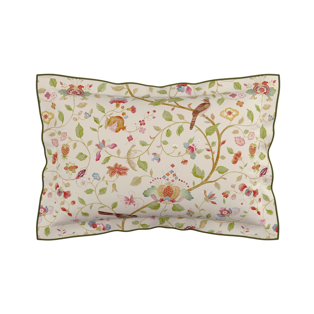 Sanderson Aprils Garden Olive & Mulberry Duvet Set
