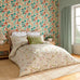 Sanderson Aprils Garden Olive & Mulberry Duvet Set