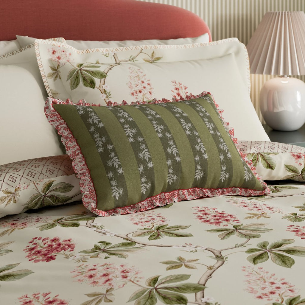 Sanderson Chestnut Tree Coral Duvet Set