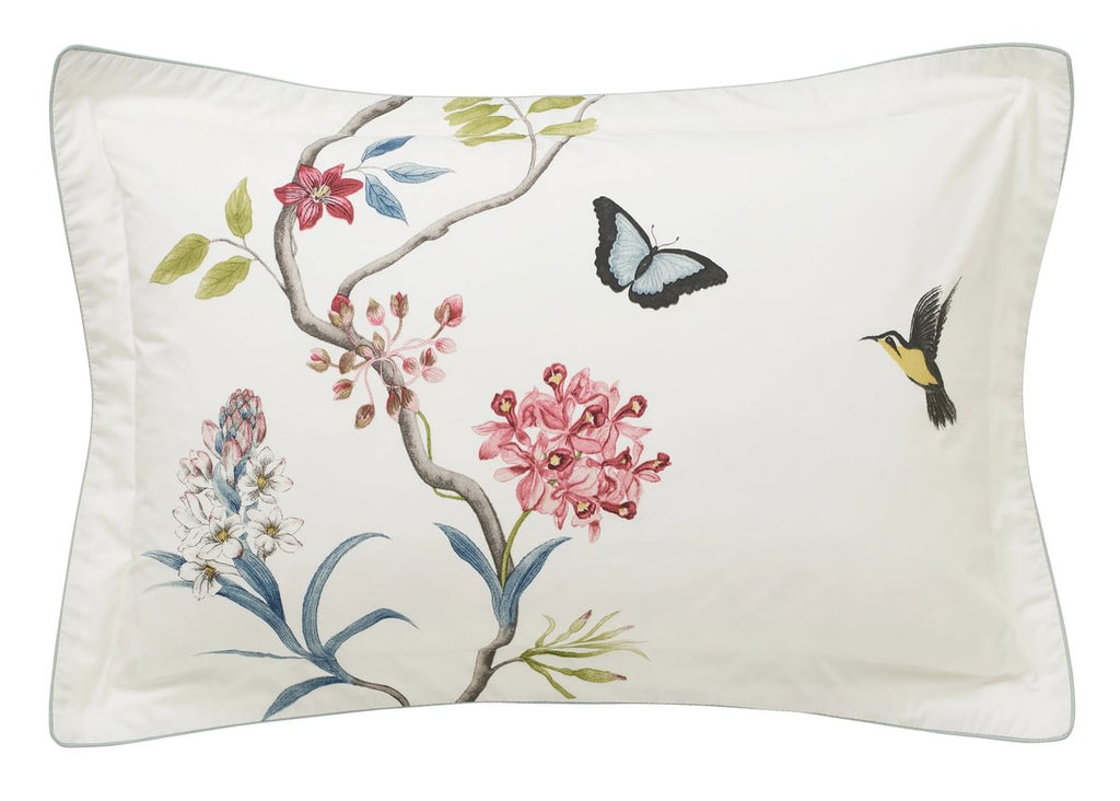 Sanderson Clementine Duck Egg Duvet Set