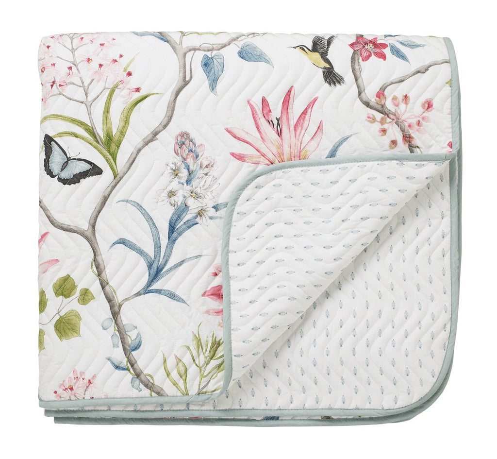 Sanderson Clementine Duck Egg Duvet Set