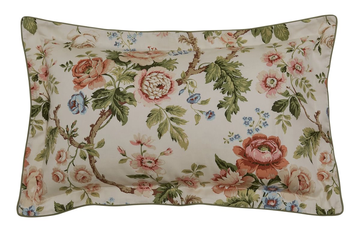 Sanderson Hykenham Rose & Sage Duvet Set