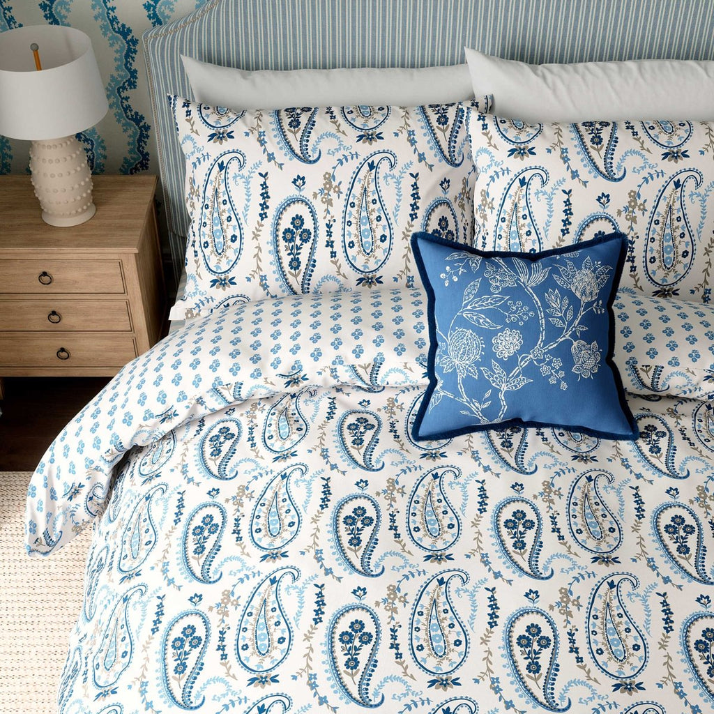 Sanderson Options Jamilia Blue Duvet Set