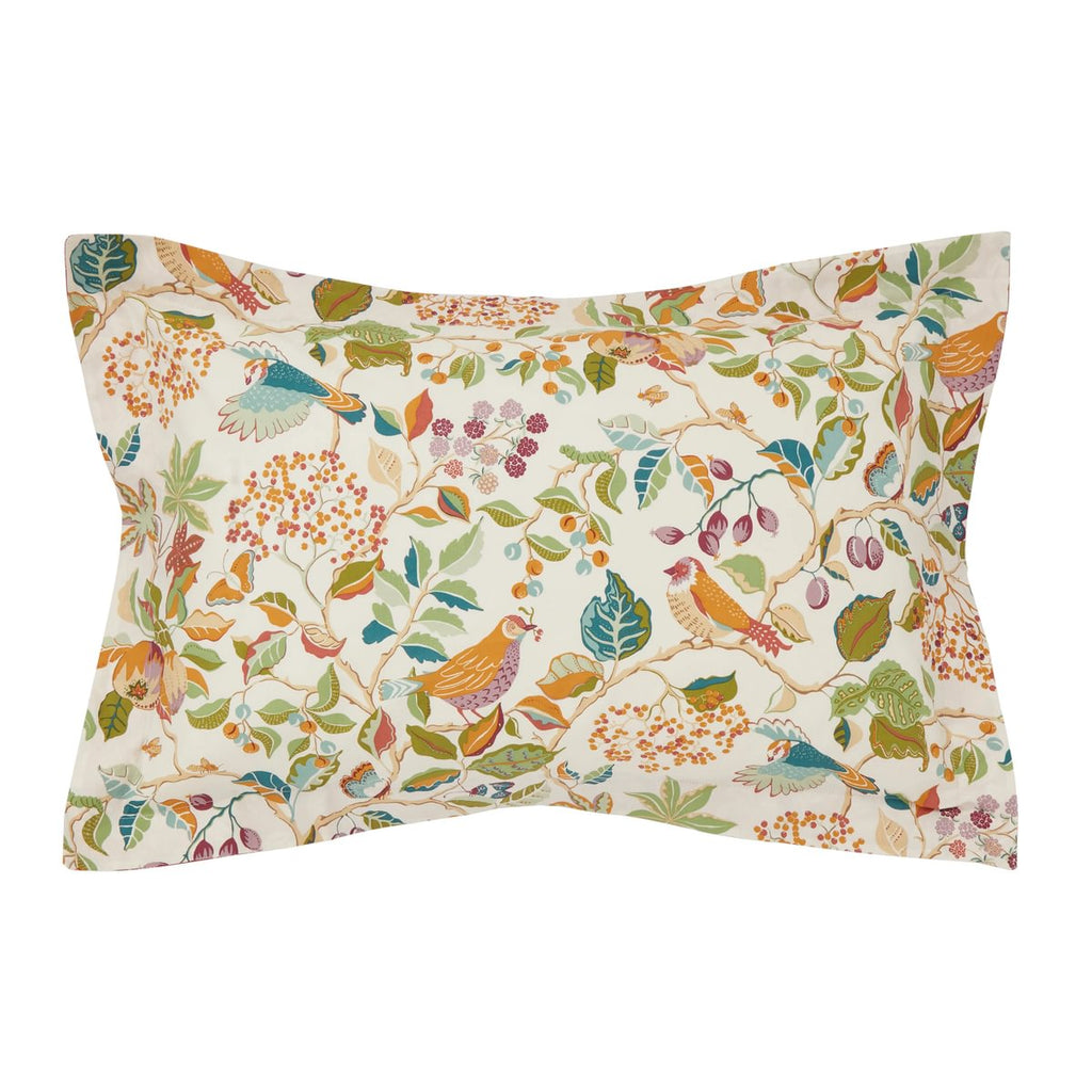 Sanderson x National Trust Birds & Berries Rowan Berry Duvet Set