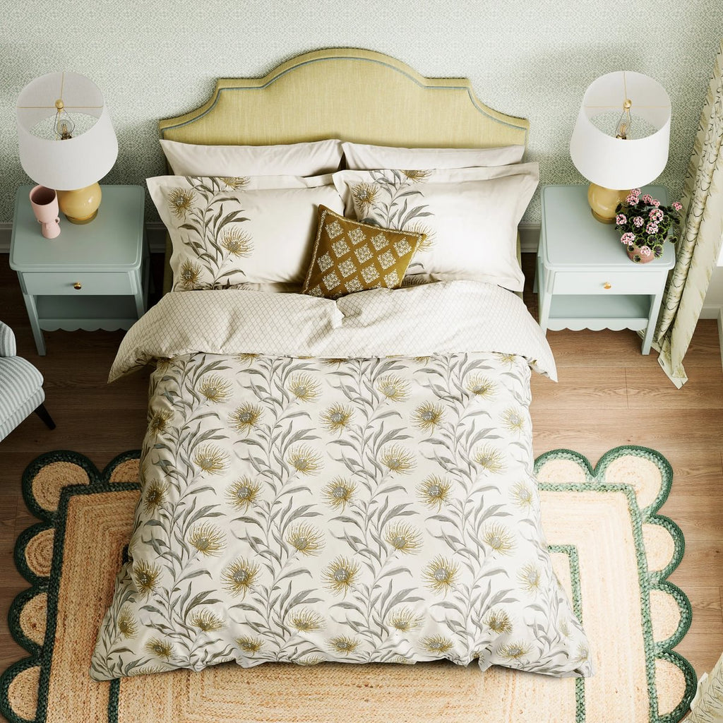 Sanderson x National Trust Catherinae Hay Duvet Set