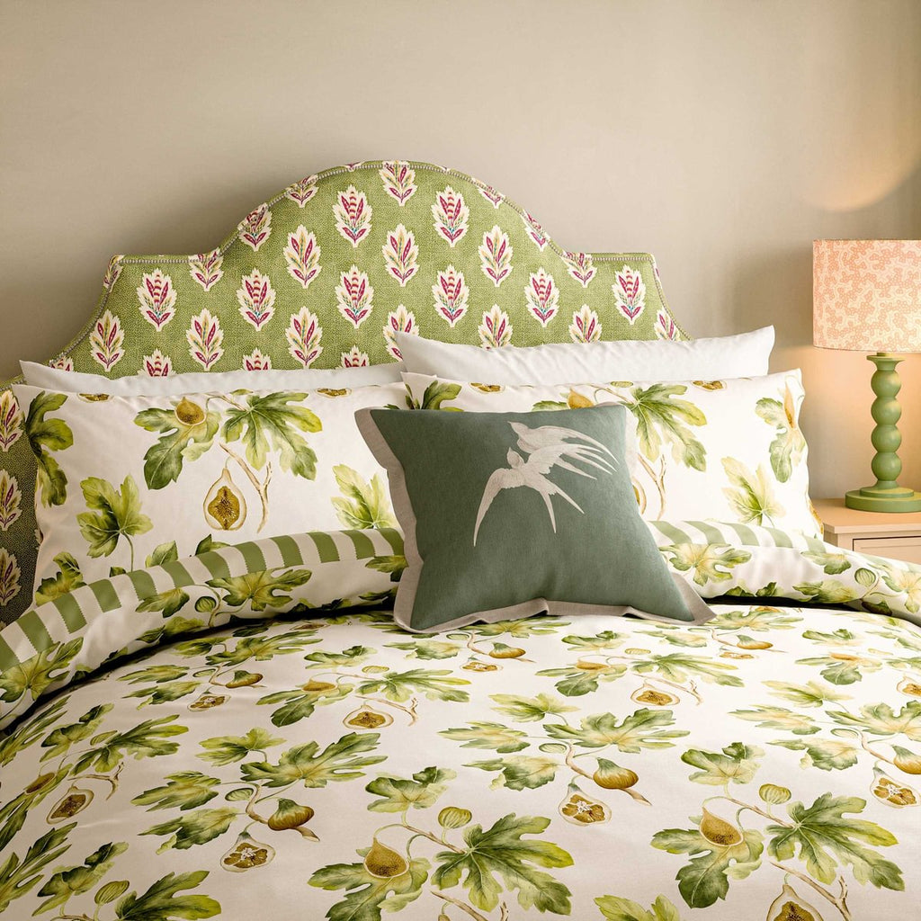 Sanderson Options Fig Harvest Green Duvet Set