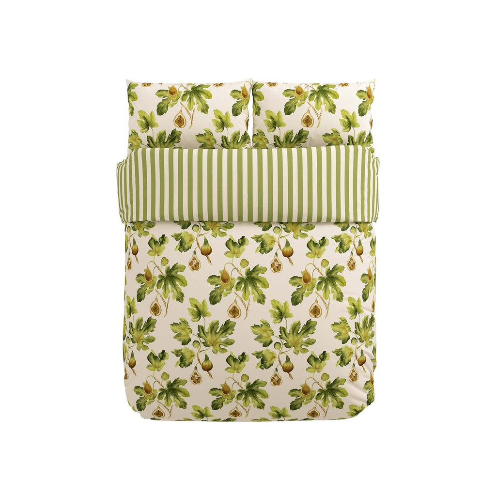 Sanderson Options Fig Harvest Green Duvet Set