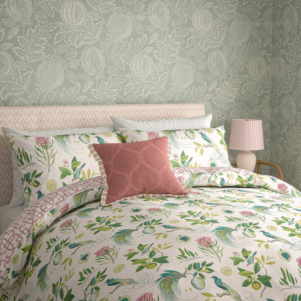 Sanderson Options Paradesia Pink Duvet Set