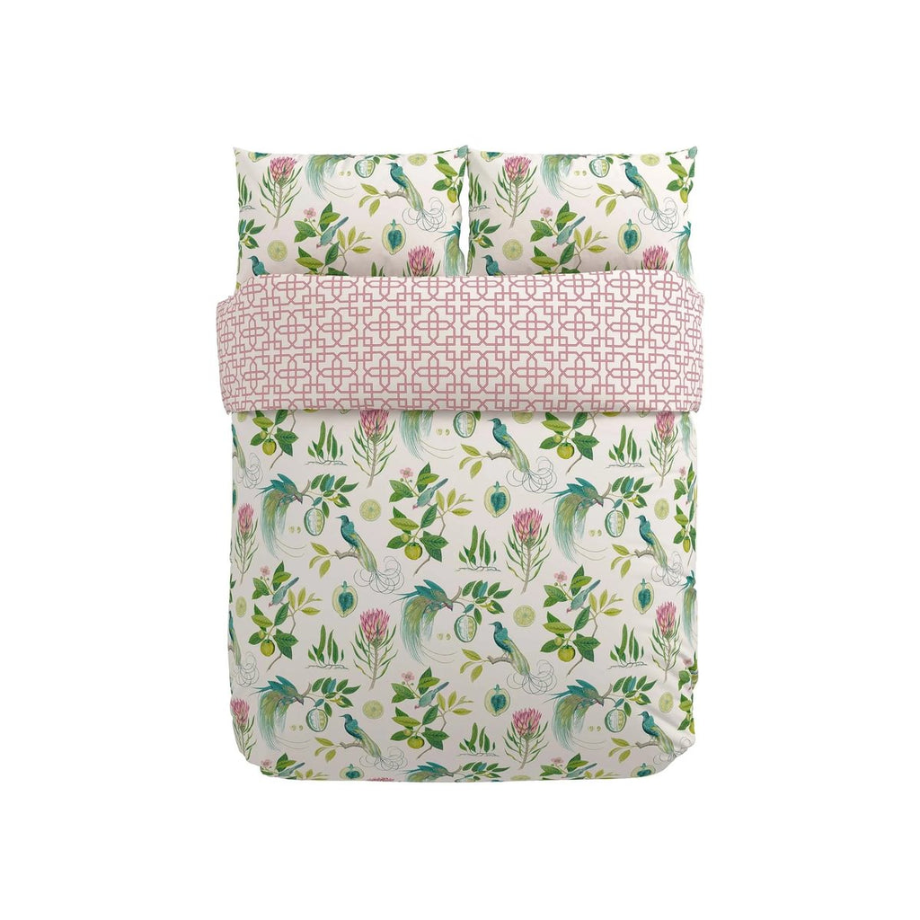 Sanderson Options Paradesia Pink Duvet Set