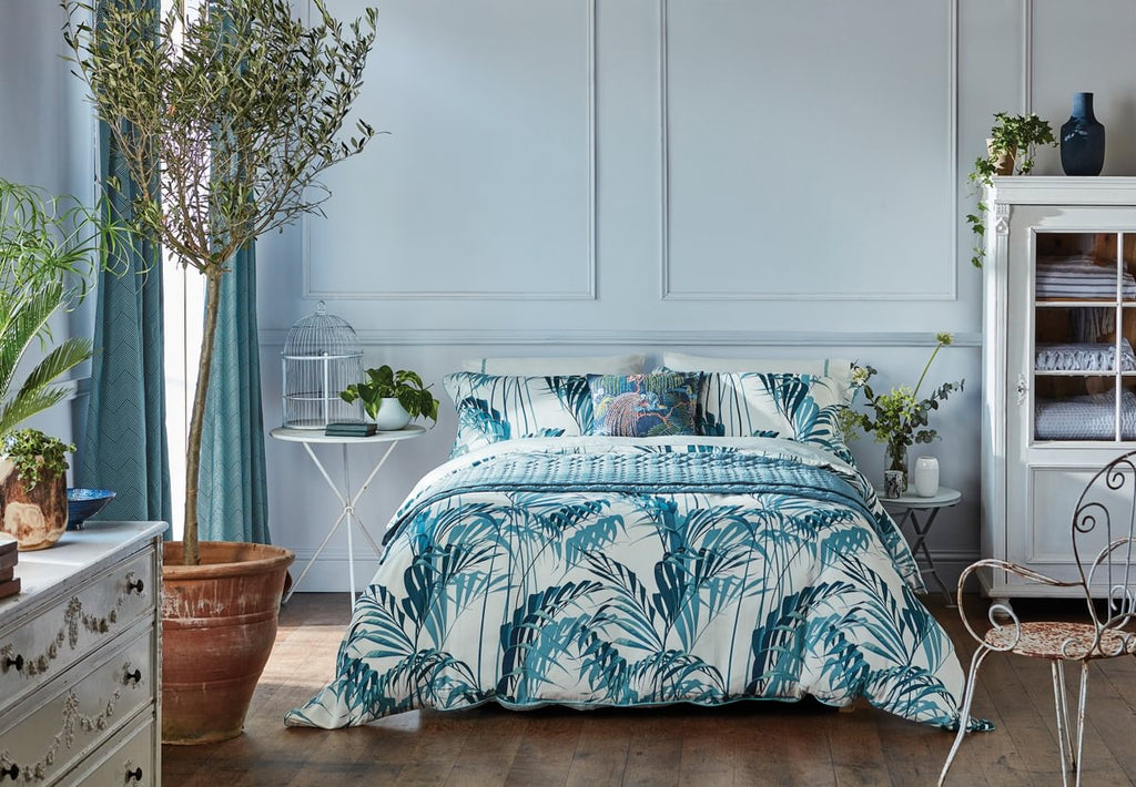 Sanderson Palmhouse Eucalyptus Duvet Set