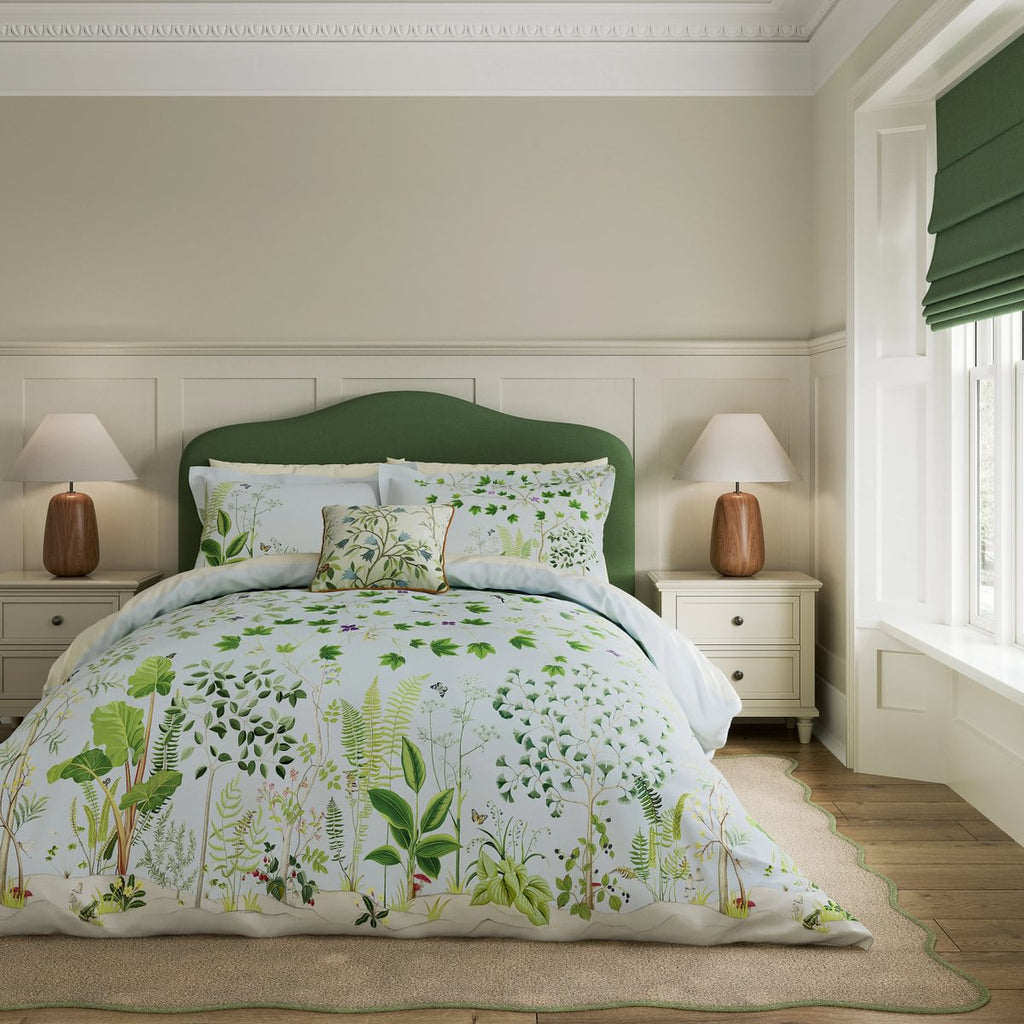 Sanderson Sycamore & Oak Sky Blue Duvet Set