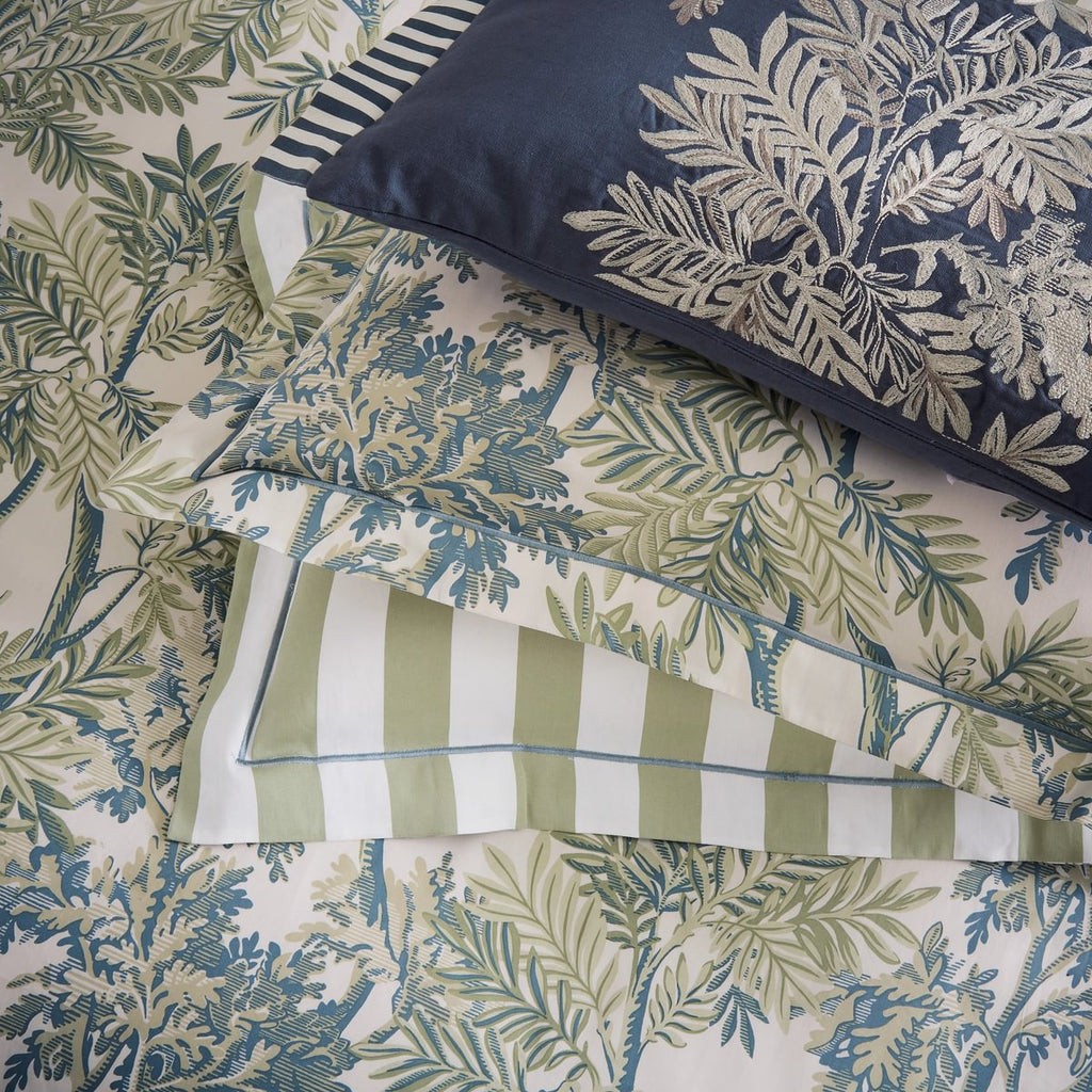 Sanderson Tapestry Tree Blue Duvet Set
