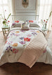 Sanderson Tulipomania Rose Red & Amethyst Duvet Set