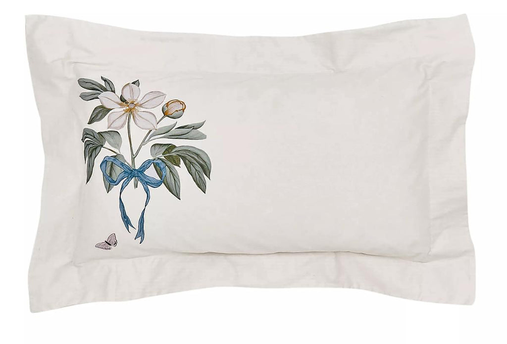 Sanderson x Giles Deacon Cupid`s Beau Quince/Chalk Duvet Set