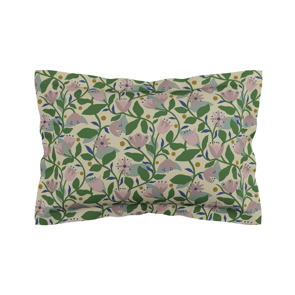 Scion Living Dancing Daisies Lavender & Honey Duvet Set