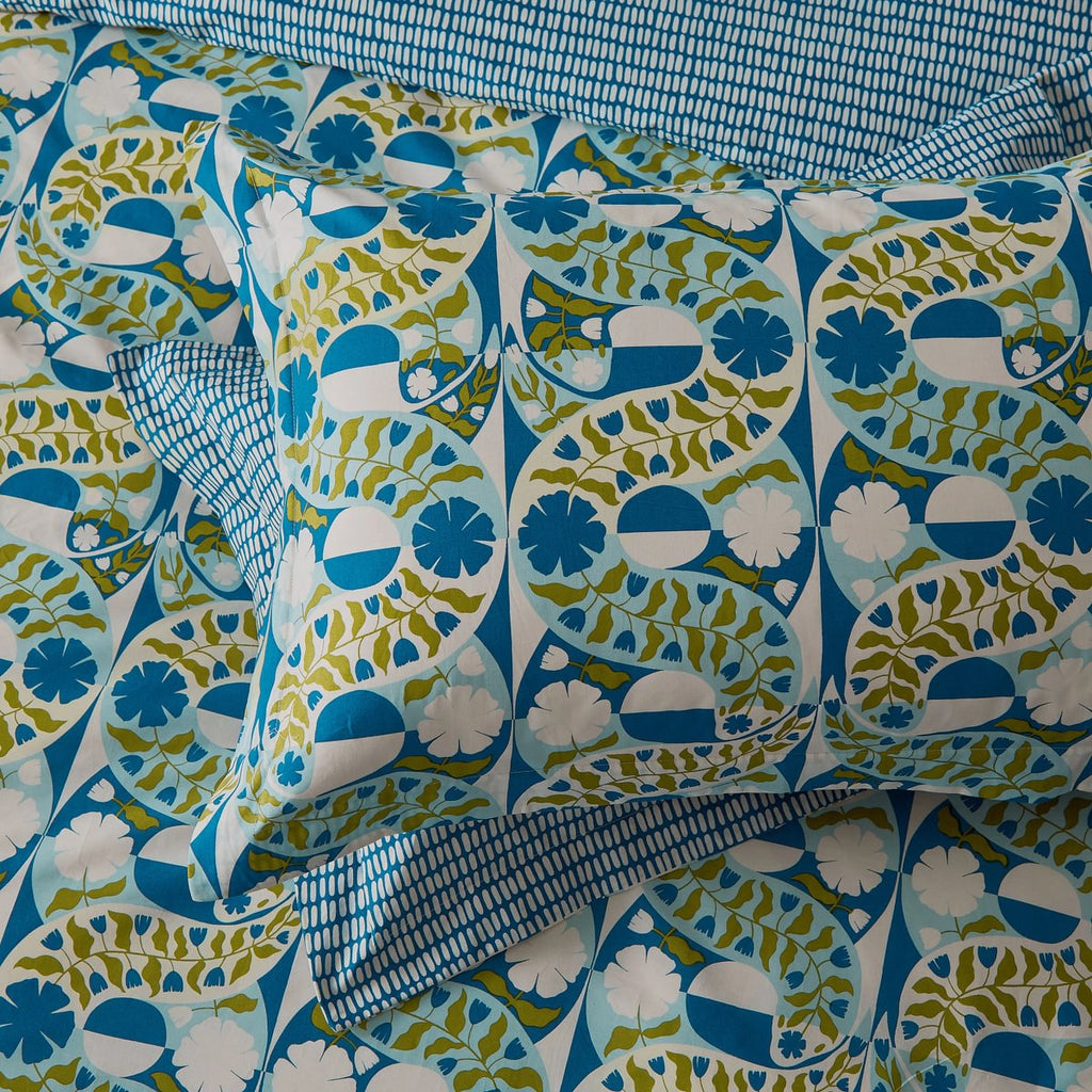 Scion Living Twist & Turn Indigo Duvet Set