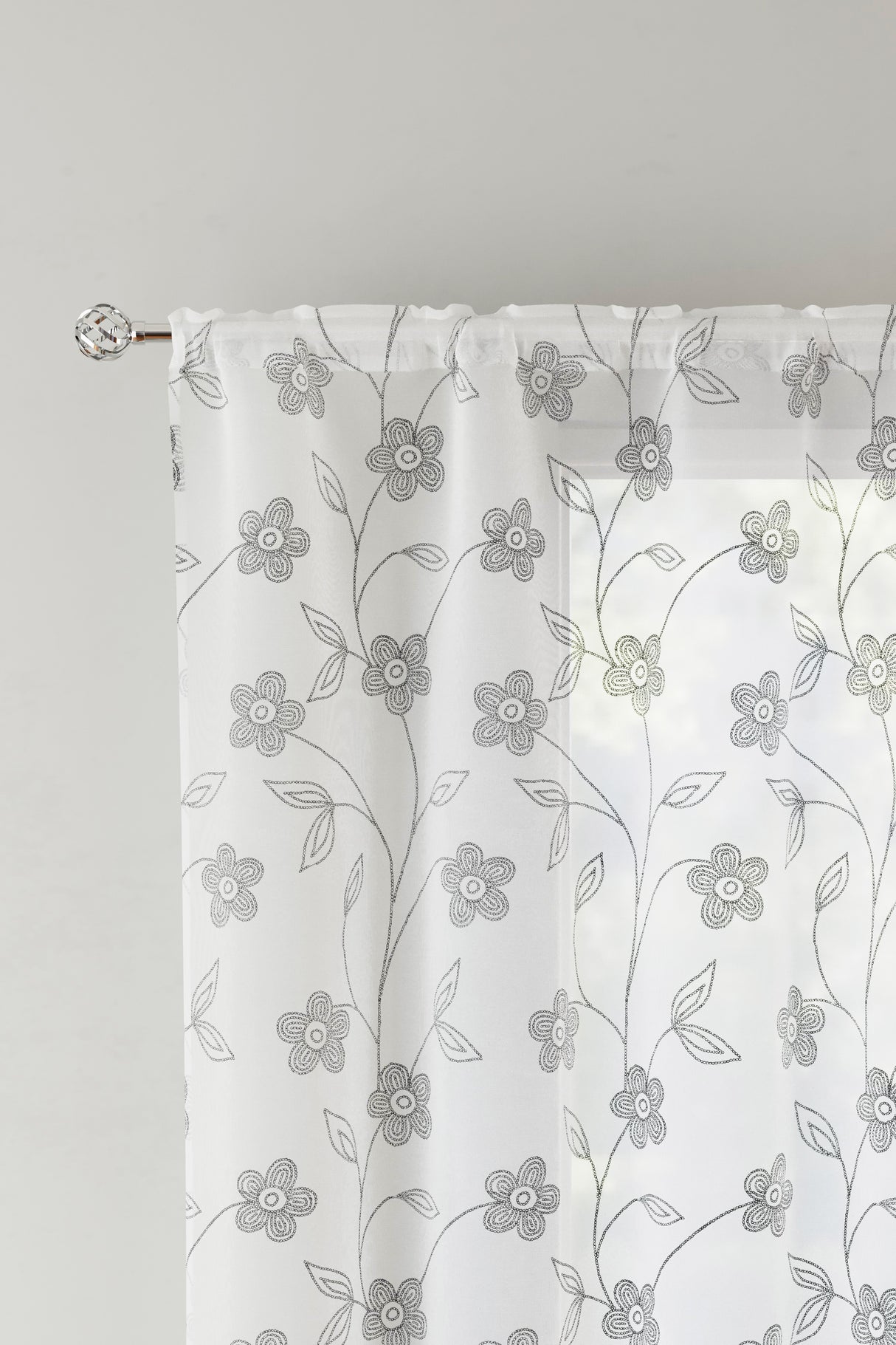 Tyrone Sienna Voile Panels