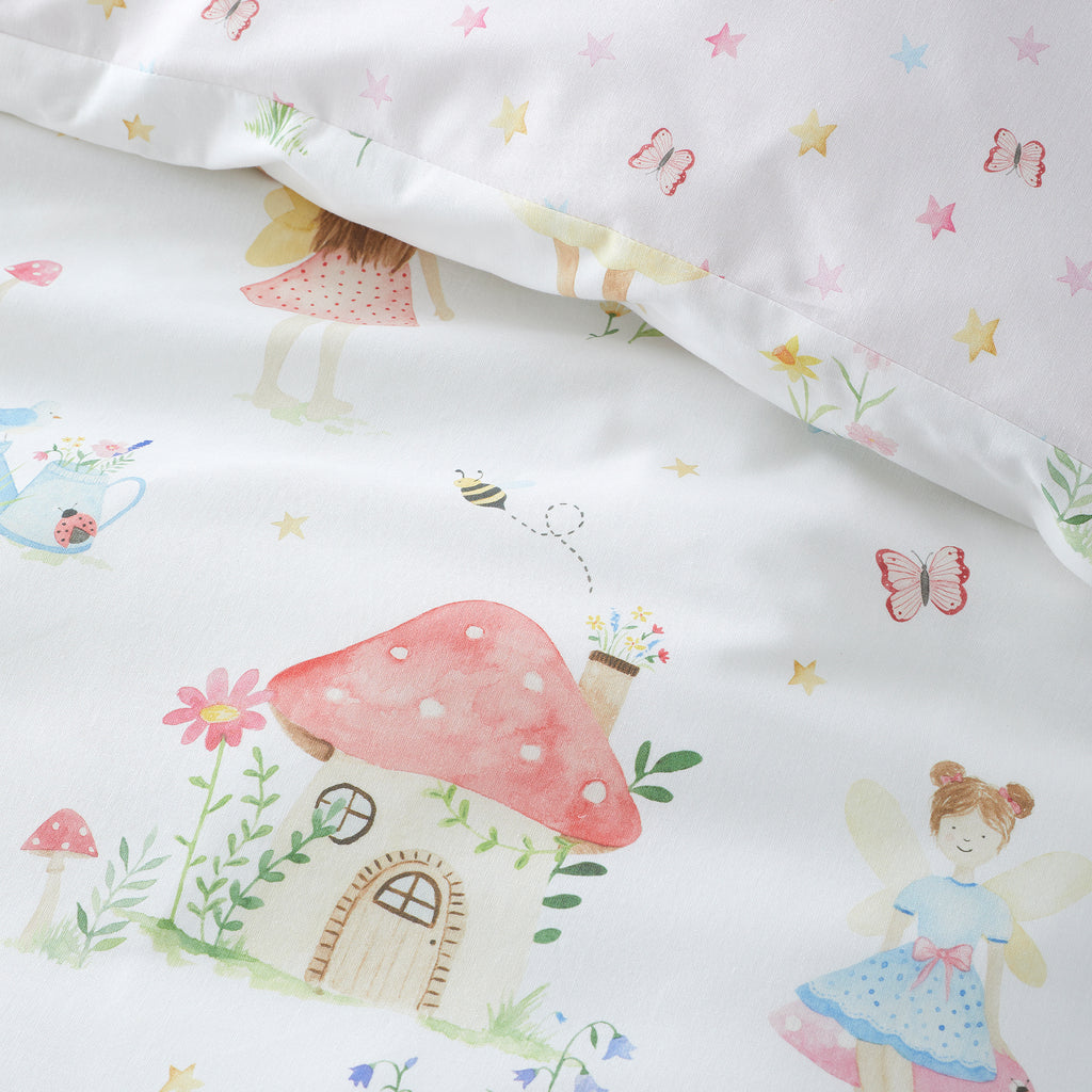 Bedlam Summer Fairies Pink Duvet Set